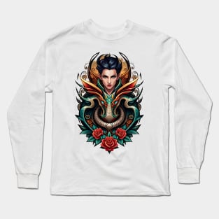 warrior women Long Sleeve T-Shirt